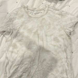 Abercrombie & Fitch tie dye white shirt